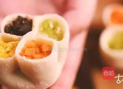 Qing · Four Happiness Dumplings|| Illustration of how to make everything go well, welcome the Four Happiness, and wish everything goes well this year 7