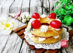 Illustration of how to make wheel cake 15