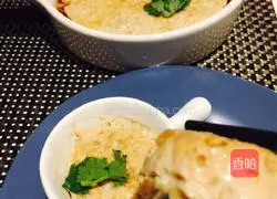 Illustration of how to make steamed water chestnut chicken cake 18