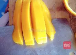 Illustration of how to make purple potato and fruit glutinous rice balls 5