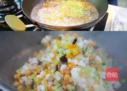 Illustration of how to make mustard dumplings 2