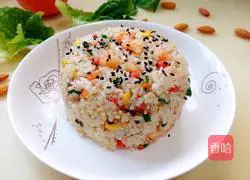 Illustration of how to make shrimp fried rice 5