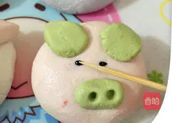Illustration of how to make cartoon glutinous rice balls 8