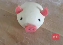 small Illustration of how to make pig sausage steamed buns (one-time fermentation method) 10