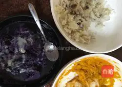 Illustration of making multigrain pancakes 3