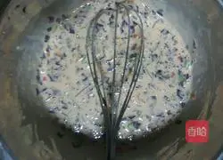 Illustration of how to make vegetable pancakes 3