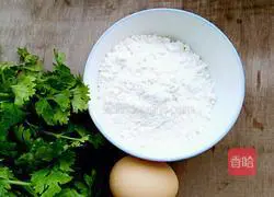 Illustration of how to make lazy coriander cake 2