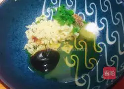 Illustration of how to make clear soup noodles 4