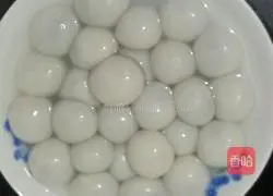 Illustration of how to make boiled sweet glutinous rice balls 6