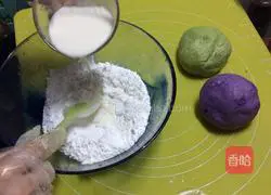 Illustration of how to make Lantern Festival colorful QQ glutinous rice balls 4