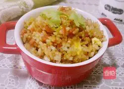 Soy Sauce Fried Rice Recipe Illustration 7