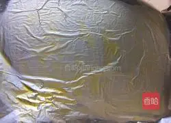 Illustration of how to make tinfoil eggplant (electric cake baffle) 2