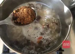 Illustration of making rice dumplings with fermented pumpkin 14