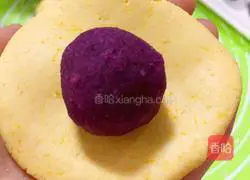 Pumpkin Purple Sweet Potato Glutinous Rice Cake Recipe Illustration 11
