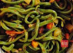 Illustration of how to make spinach and dried noodles 5