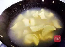 Chinese cabbage Illustration of how to make egg stuffed dumplings 10