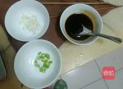 Illustration of how to make scallion oil noodles 2