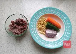 Illustration of how to make multigrain fried rice 2