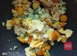 Recipe for tomato and pea fried rice Illustration 4