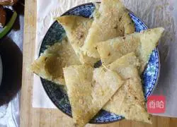 Illustration of making potato shredded cake 7