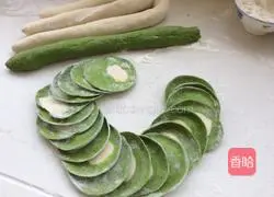 Illustration of how to make jade dumplings 2