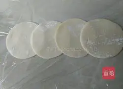 Illustration of how to make rose dumplings 3