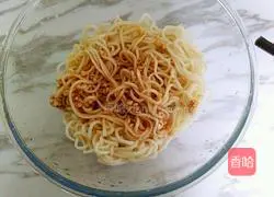 Illustration of how to make shrimp cold noodles 9