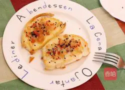 Illustration of how to make cheese steamed bun slices 12