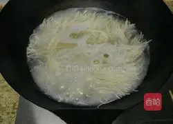 Noodles with scallion oil Illustration of how to do it 1