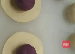 Illustration of how to make purple sweet potato buns 7