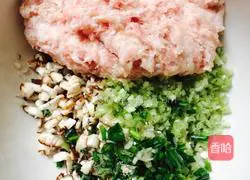 Illustration of how to make pan-fried dumplings 1