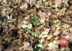 Illustration of how to make Gege brand homemade kohlrabi buns 9