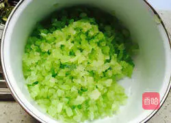 Celery and pork dumplings! Recipe 4