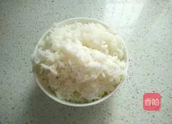Illustration of how to make Sanding Fried Rice 2