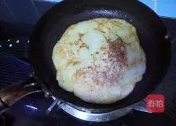 Illustration of how to make cornmeal cake 9