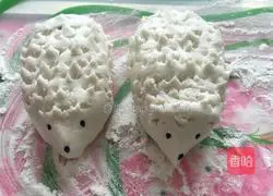 Hedgehog glutinous rice balls Illustration of how to do it 10