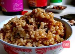 Illustration of how to make mushroom fried rice 7