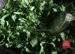 Illustration of how to make fried rice with kale, ham and ham 7