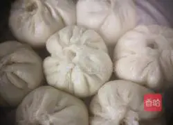 Illustration of how to make steamed buns stuffed with egg, tofu and vermicelli stuffing 9
