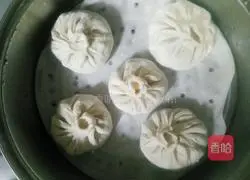Illustration of how to make 12 buns (stuffed with radish and vermicelli) 14