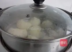 Illustration of how to make zucchini and egg buns 9