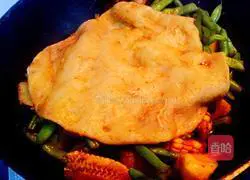 Illustration of how to make beans and potato pancakes 14