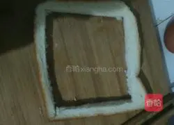 Illustration of making bacon sandwich 2