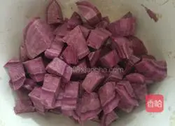 Purple Pearl (Purple Sweet Potato Rice Balls) Recipe Illustration 2