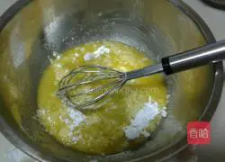 Sesame and meat floss crispy cake (electric pancake version) recipe 2