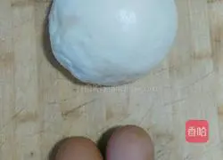 Illustration of how to make pan-fried steamed buns 1