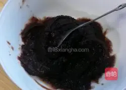 Illustration of how to make mini bean paste cake 4