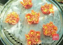 Illustration of how to make peony dumplings 13