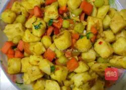 Illustration of how to make delicious fried steamed buns 12