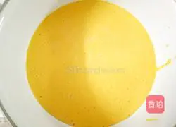 Illustration of how to make milk-flavored pumpkin noodles 4